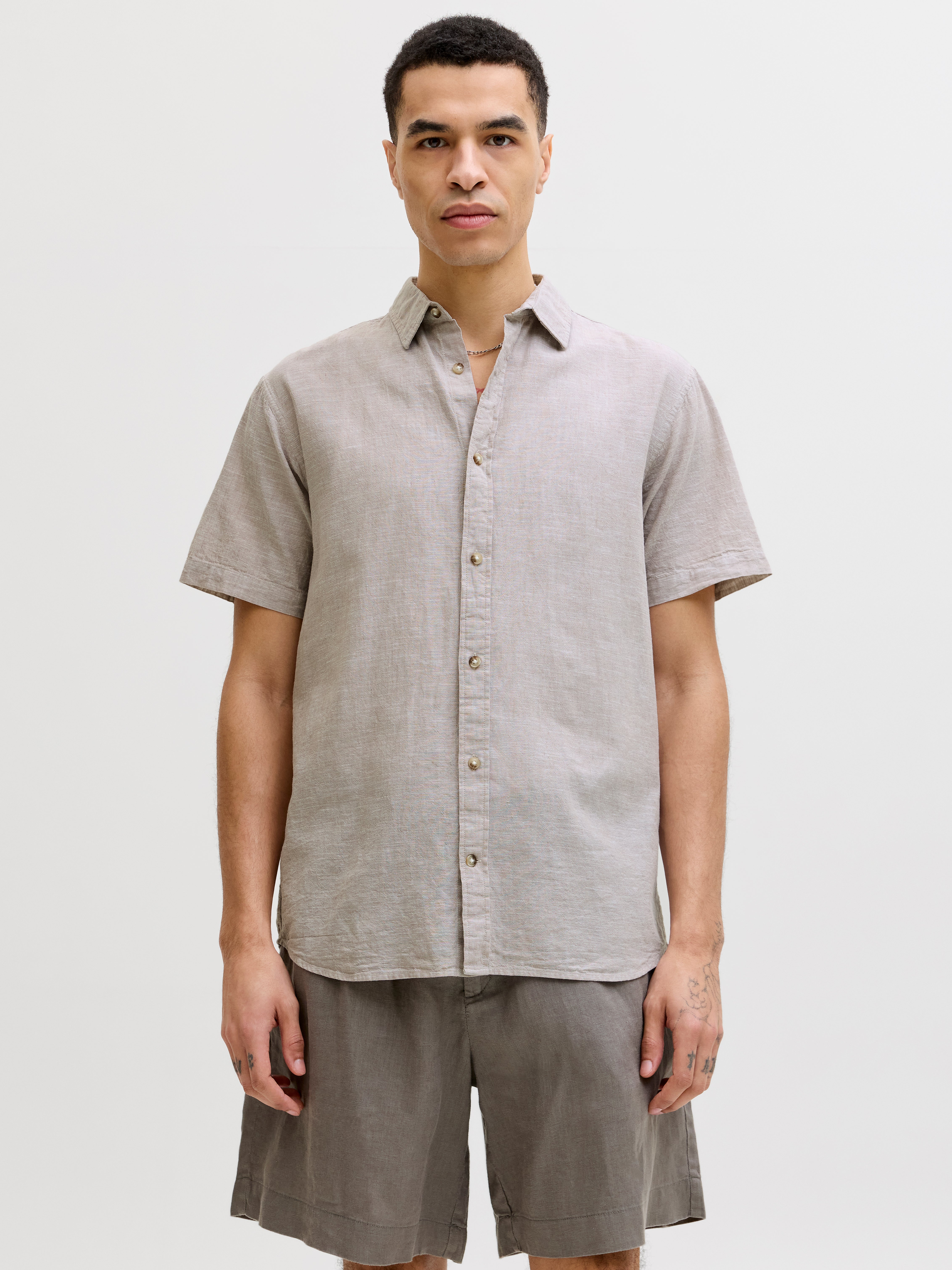 jack and jones dress shirts Slim Fit Dress shirt | Dark Blue