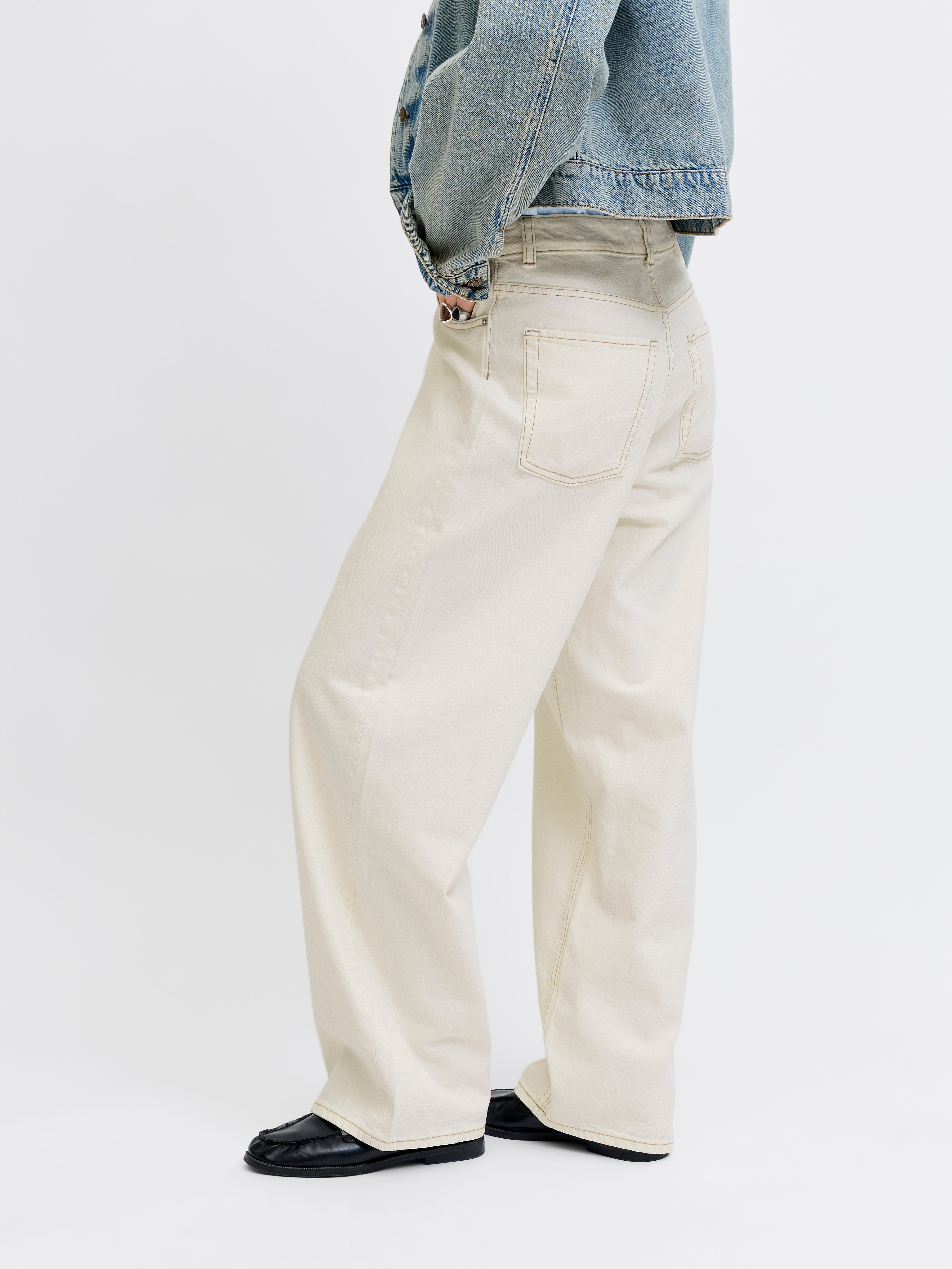 JXKYOTO BAGGY LW R129 DNM | Off White | JJXX®